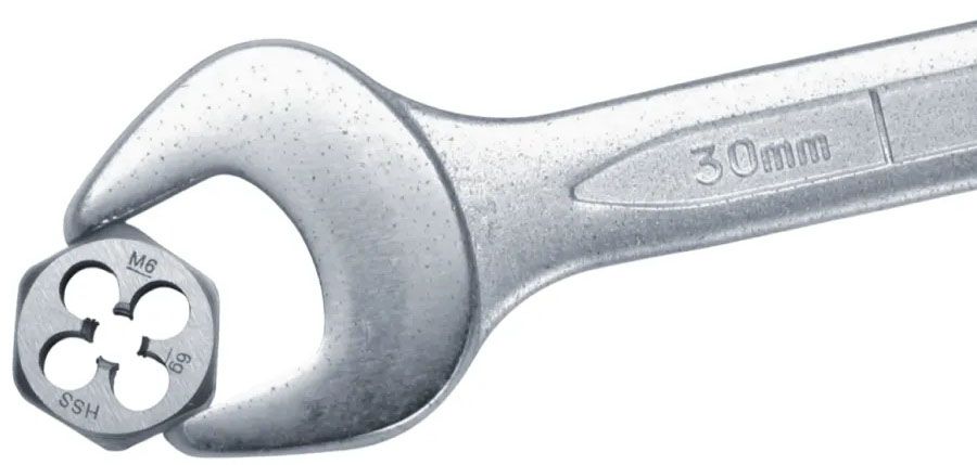 Плашка шестигранная HSS DIN 382 B GSR  - фото
